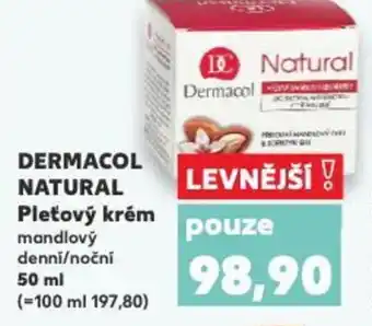 Kaufland DERMACOL NATURAL Pleťový krém nabídka