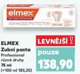 Kaufland ELMEX Zubní pasta nabídka