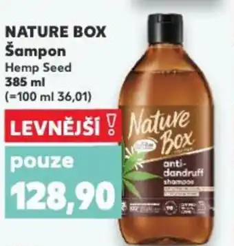 Kaufland NATURE BOX Šampon nabídka