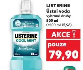 Kaufland LISTERINE Ústní voda nabídka