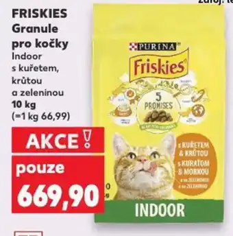 Kaufland FRISKIES Granule pro kočky nabídka