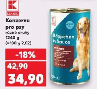 Kaufland Konzerva pro kočky nabídka