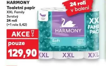 Kaufland HARMONY Toaletní papír nabídka
