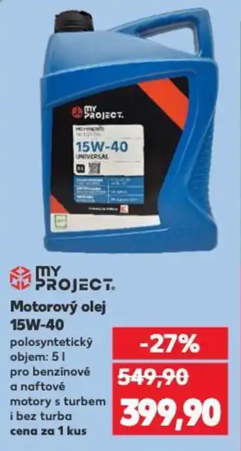 Kaufland Motorový olej 15W-40 nabídka