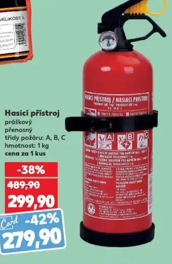 Kaufland Hasicí přístroj nabídka