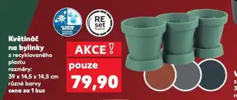 Kaufland Květináč na bylinky nabídka