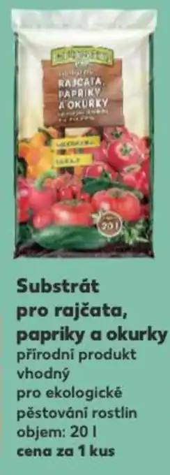Kaufland Substrát pro rajčata, papriky a okurky nabídka
