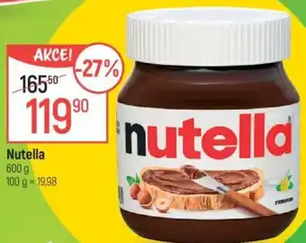 Globus Nutella 600 g nabídka