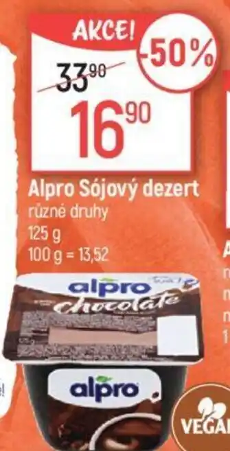 Globus Alpro Sójový dezert nabídka