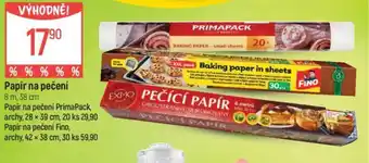Globus Papír na pečení nabídka