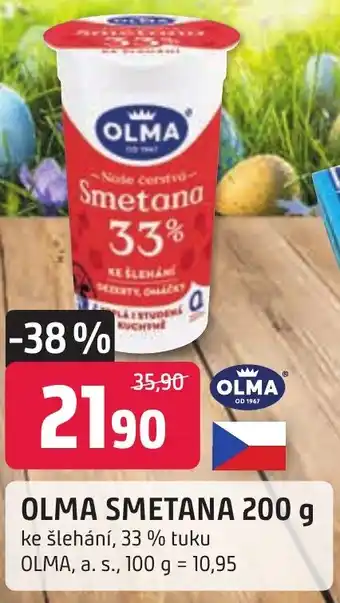 Trefa OLMA SMETANA 200 g nabídka
