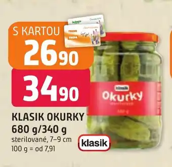 Trefa KLASIK OKURKY 680 g/340 g nabídka