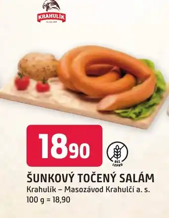 Trefa ŠUNKOVÝ TOČENÝ SALÁM nabídka
