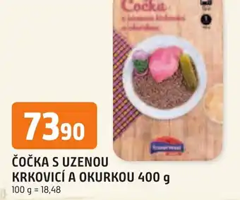 Trefa ČOČKA S UZENOU KRKOVICÍ A OKURKOU 400 g nabídka