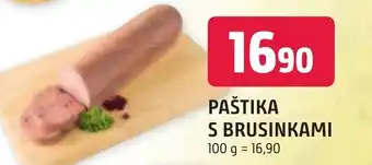 Trefa PAŠTIKA S BRUSINKAMI nabídka