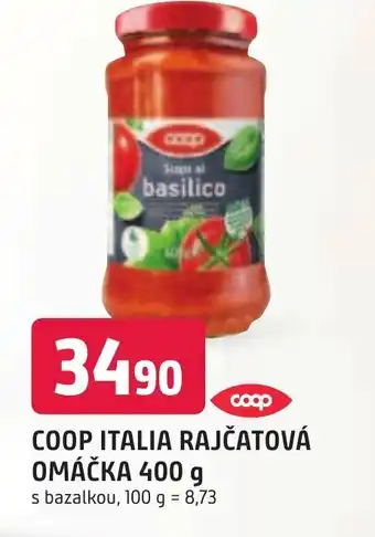 Trefa COOP ITALIA RAJČATOVÁ OMÁČKA 400 g nabídka
