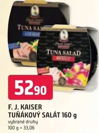 Trefa F. J. KAISER TUŇÁKOVÝ SALÁT 160 g nabídka