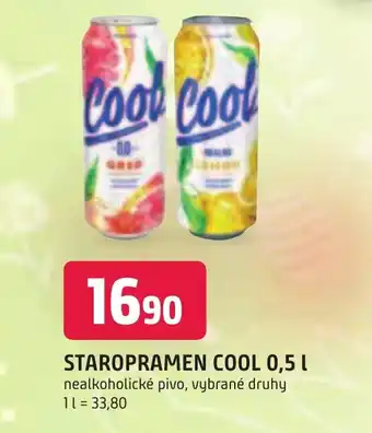 Trefa STAROPRAMEN COOL 0,5 L nabídka