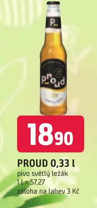 Trefa PROUD 0,33 L nabídka