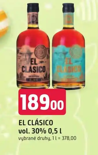 Trefa EL CLÁSICO vol. 30% 0,5 L nabídka