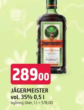 JÄGERMEISTER vol. 35% 0.5L