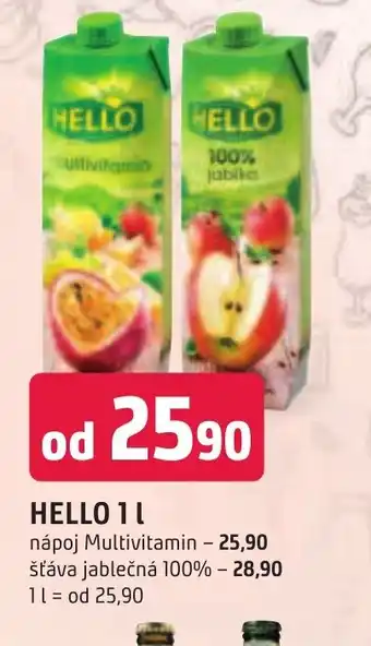 Trefa HELLO 1l nabídka