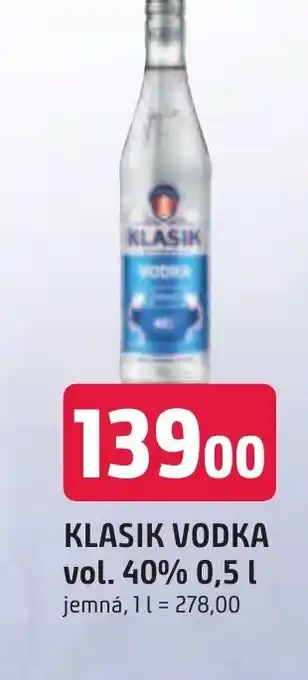 Trefa KLASIK VODKA vol. 40% 0,5l nabídka