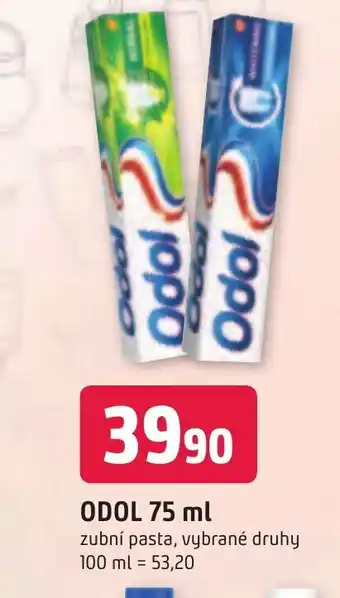 Trefa ODOL 75 ml nabídka