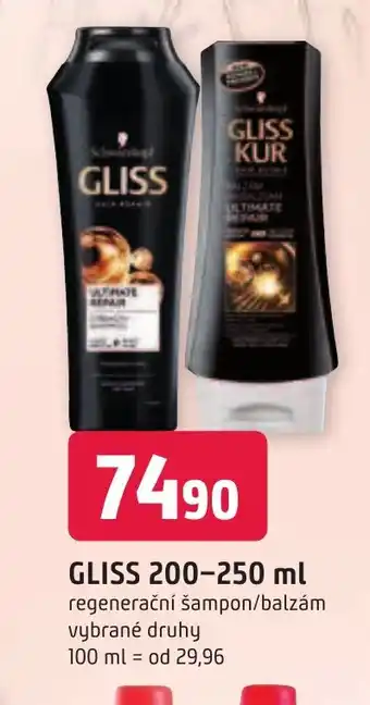 Trefa GLISS 200-250 ml nabídka