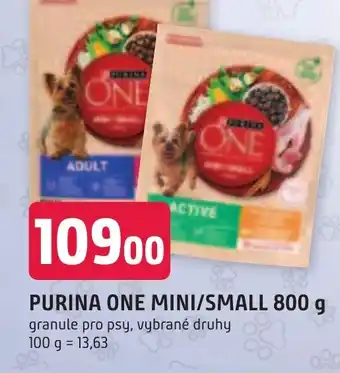 Trefa PURINA ONE MINI/SMALL 800 g nabídka