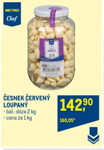 Makro ČESNEK ČERVENÝ LOUPANÝ nabídka