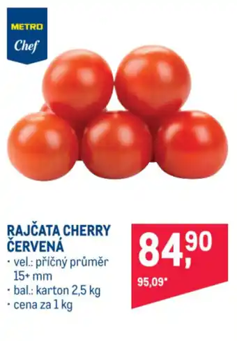 Makro RAJČATA CHERRY ČERVENÁ nabídka