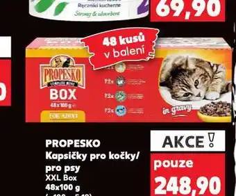 Kaufland Propesko kapsičky pro kočky nabídka