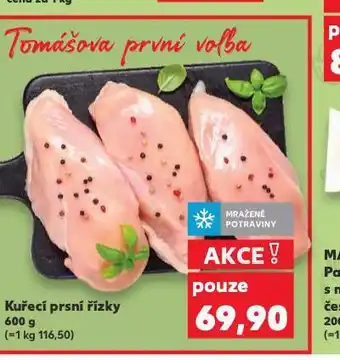 Kaufland Kuřecí prsní řízky nabídka
