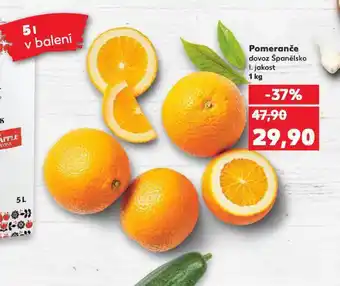 Kaufland Pomeranče nabídka