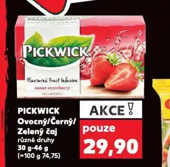 Kaufland Pickwick čaj nabídka