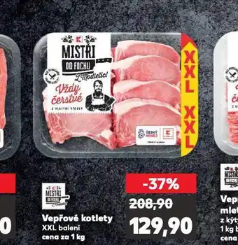 Kaufland Vepřové kotlety nabídka