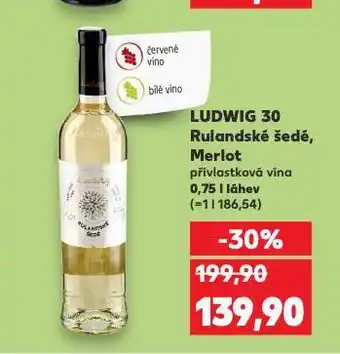 Ludwig 30 rulandské šedé