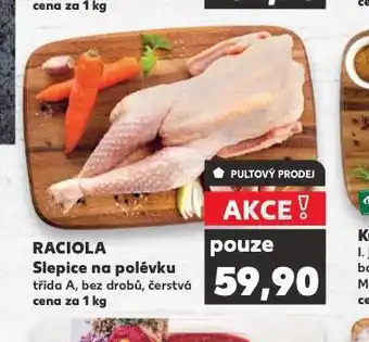 Kaufland Slepice na polévku nabídka