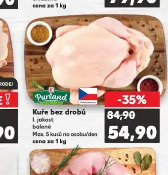 Kaufland Kuře bez drobů nabídka