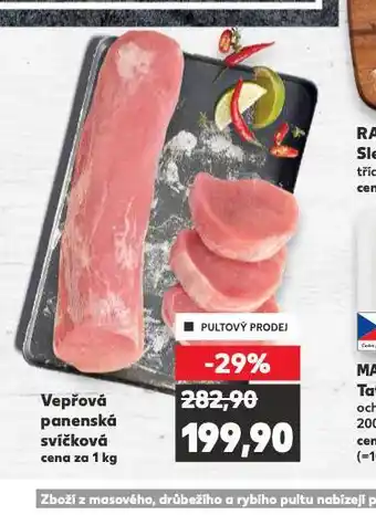 Kaufland Vepřová panenská svíčková nabídka
