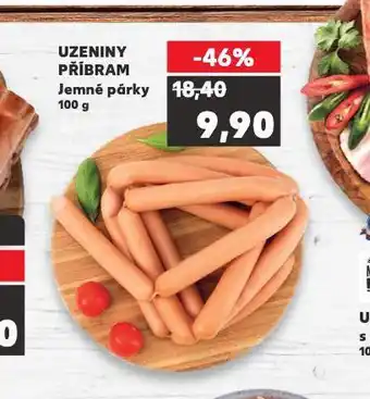 Kaufland Jemné párky nabídka