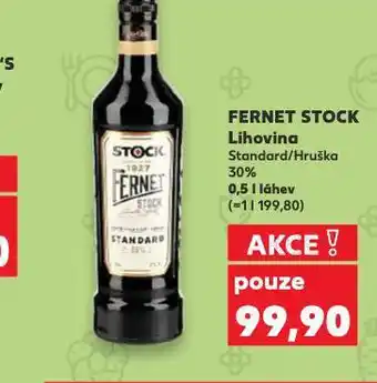 Kaufland Fernet stock nabídka