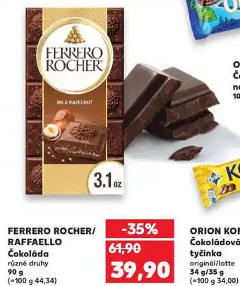 Kaufland Ferrero rocher / raffaello nabídka