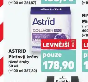 Kaufland Astrid pleťový krém nabídka