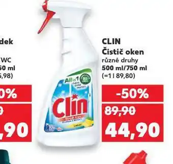 Kaufland Clin čistič oken nabídka