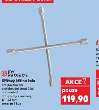 Kaufland Křížový klíč na kola nabídka