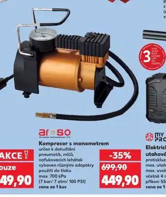 Kaufland Kompresor s manometrem nabídka