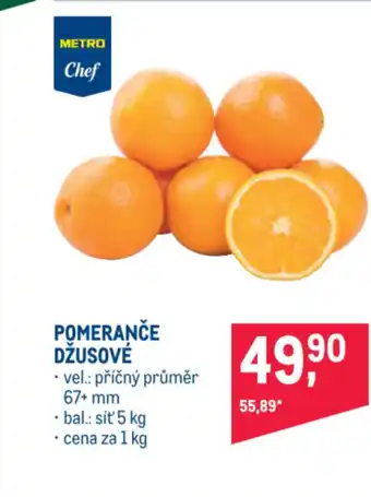 Makro POMERANČE DŽUSOVÉ nabídka