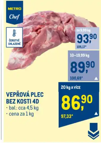 Makro VEPŘOVÁ PLEC BEZ KOSTI 4D nabídka